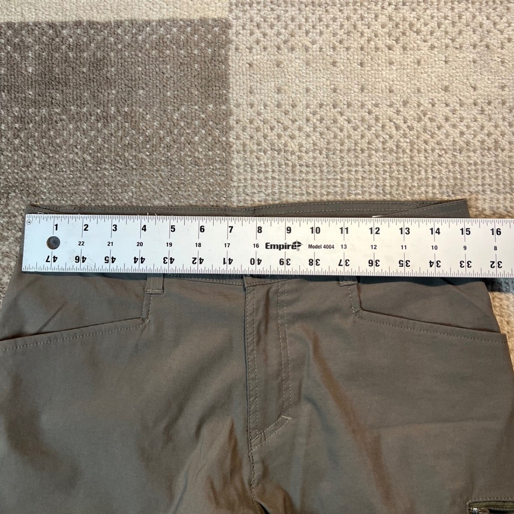 Wrangler Mens Performance Hiking Pants Gray 30x30 NW740SB Nylon Spandex Stretch - Picture 4 of 8
